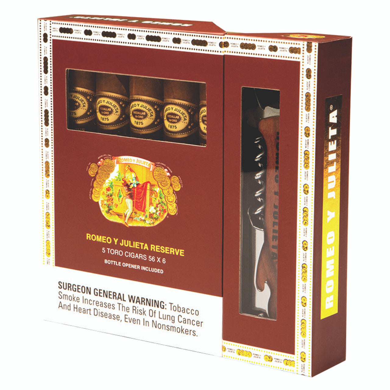 Romeo Y Julieta Reserve Toro Wine Key Sampler