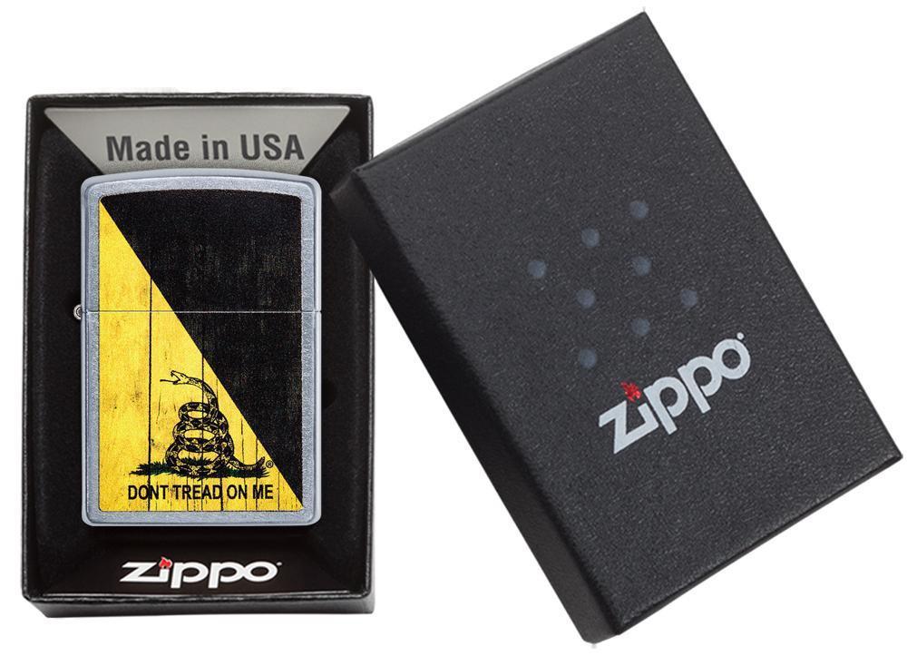 Zippo Lighter - Multi Color Don’t Tread on Me - Lighter USA