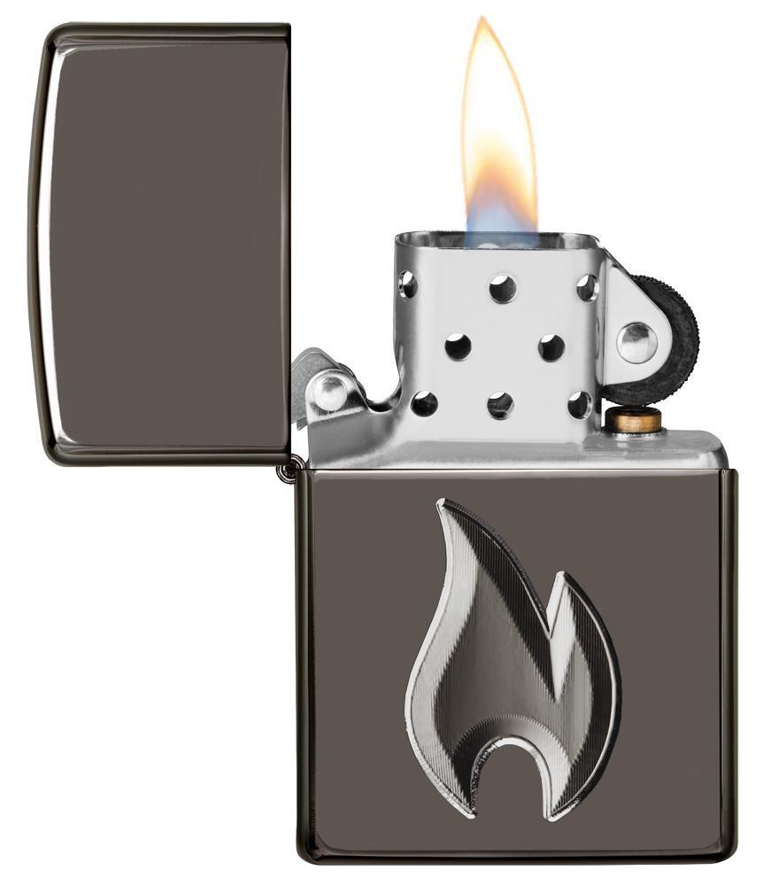 Zippo Lighter - Zippo Flame Design - Lighter USA