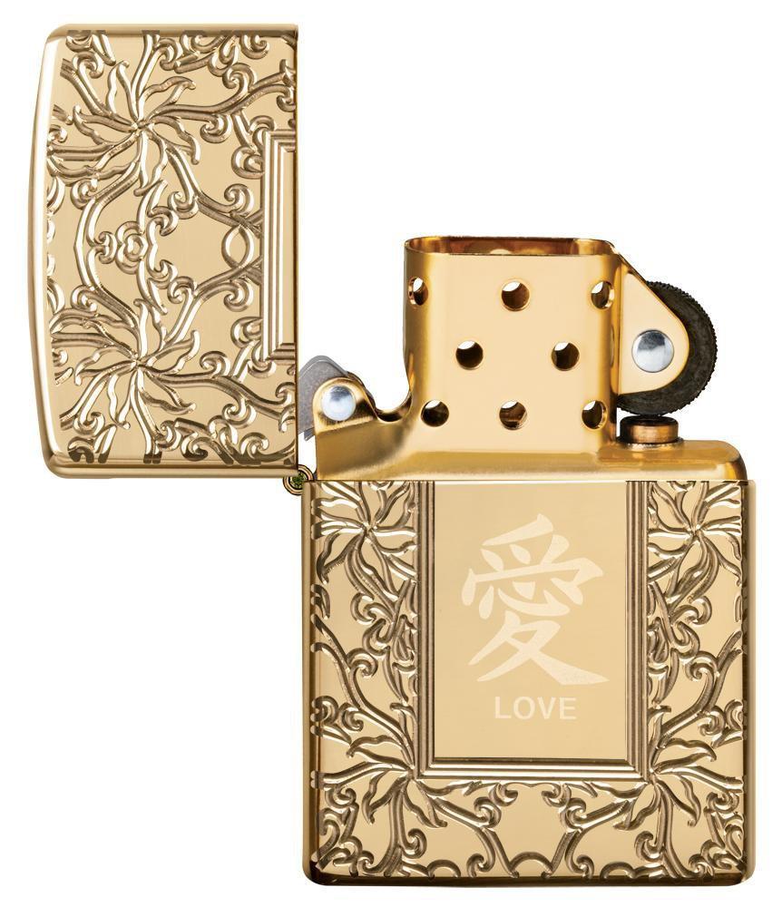Zippo Lighter - Chinese Love - Lighter USA