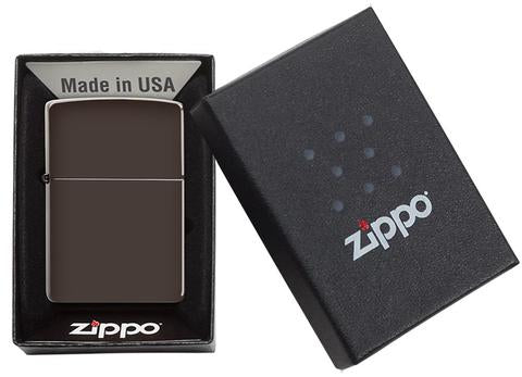 Zippo Lighter - Classic Brown