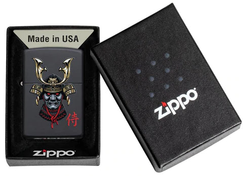 Zippo Lighter - Samurai In Helmet Zippo Lighter - Samurai In Helmet Zippo - Lighter USA