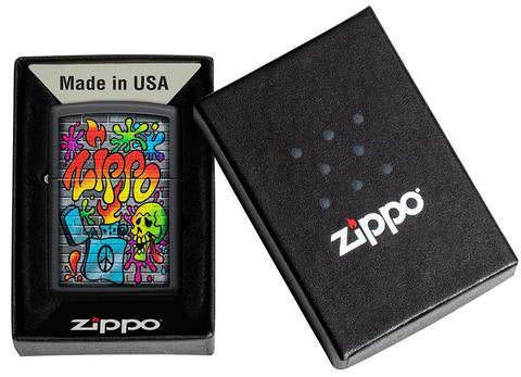 Zippo Lighter - Zippo Street Art Design - Lighter USA