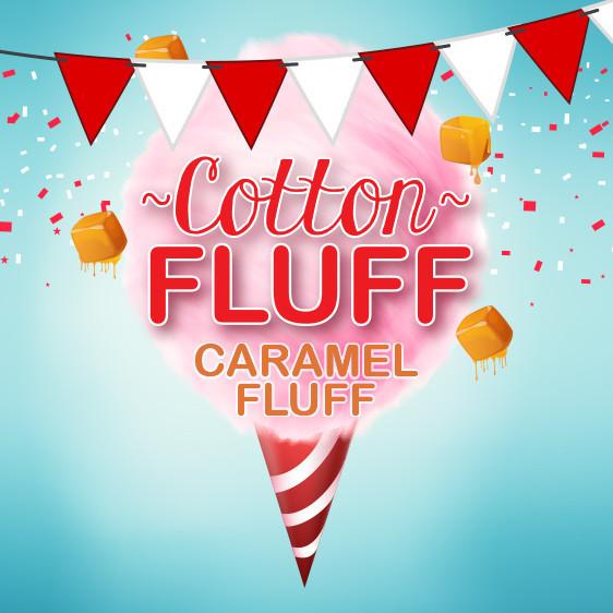 Cotton Fluff 60ml Vape Juice - Caramel Fluff