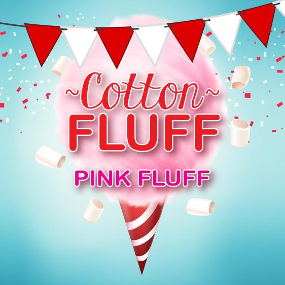 Cotton Fluff 60ml Vape Juice - Pink Fluff