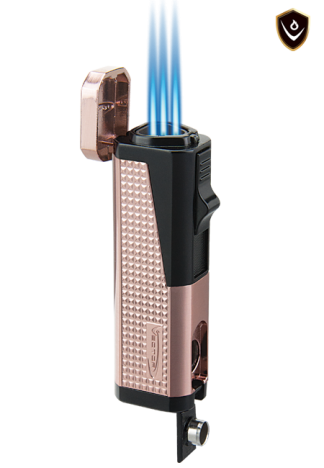 Vector Urbano Triple Flame Torch Lighter with Cigar Punch - Lighter USA
