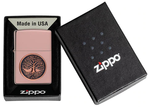 Zippo Lighter - Tree Of Life Emblem Zippo Lighter - Tree Of Life Emblem Zippo - Lighter USA