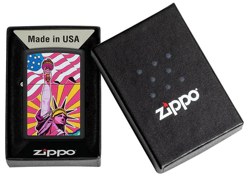 Zippo Lighter - Lady Liberty Zippo Lighter - Lady Liberty Zippo - Lighter USA