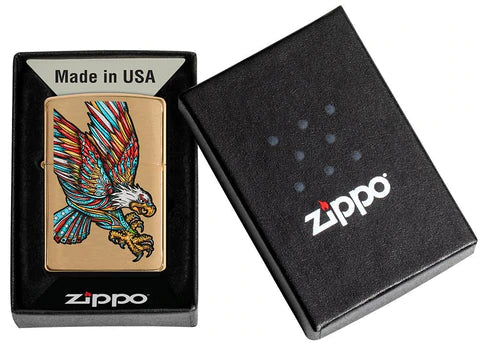 Zippo Lighter - Tattoo Eagle Zippo Lighter - Tattoo Eagle Zippo - Lighter USA