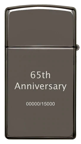 Zippo Lighter - Slim 65th Anniversary Collectible Zippo Lighter - Slim 65th Anniversary Collectible Zippo - Lighter USA