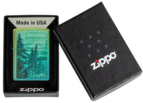 Zippo Lighter - Wild Mountain Zippo Lighter - Wild Mountain Zippo - Lighter USA