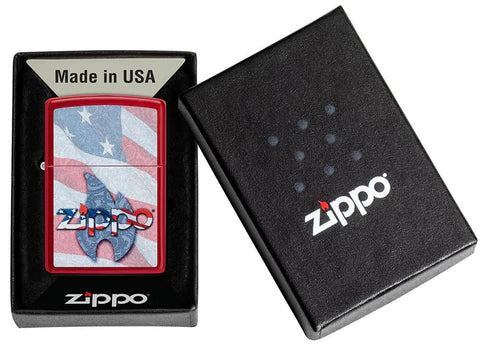 Zippo Lighter - Zippo Flag Zippo Lighter - Zippo Flag Zippo - Lighter USA