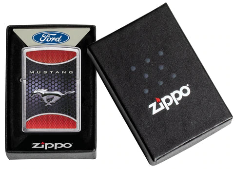 Zippo Lighter - Ford Mustang Zippo Lighter - Ford Mustang Zippo - Lighter USA