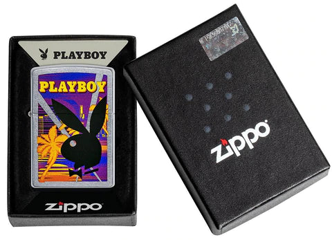 Zippo Lighter - Playboy in Palm Trees Zippo Lighter - Playboy in Palm Trees Zippo - Lighter USA
