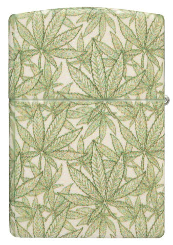 Zippo Lighter - All Over Cannabis Zippo Lighter - All Over Cannabis Zippo - Lighter USA
