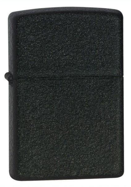 Zippo Lighter - Black Crackle - Lighter USA