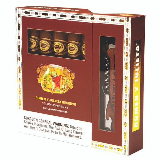 Romeo Y Julieta Reserve Toro Wine Key Sampler