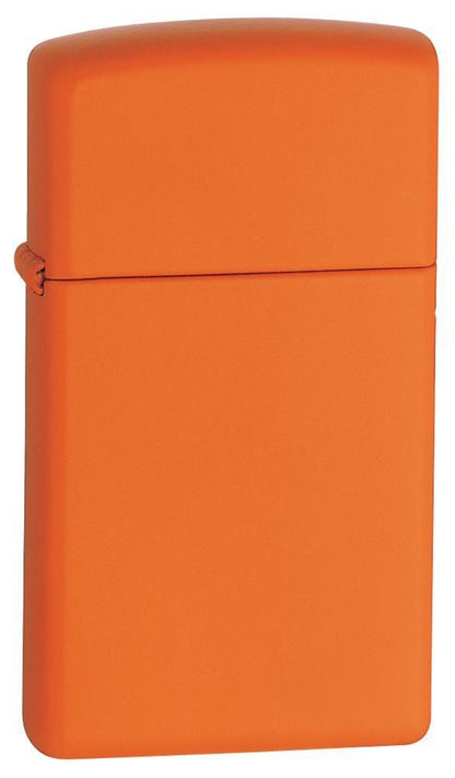 Zippo Lighter - Slim Orange Matte - Lighter USA