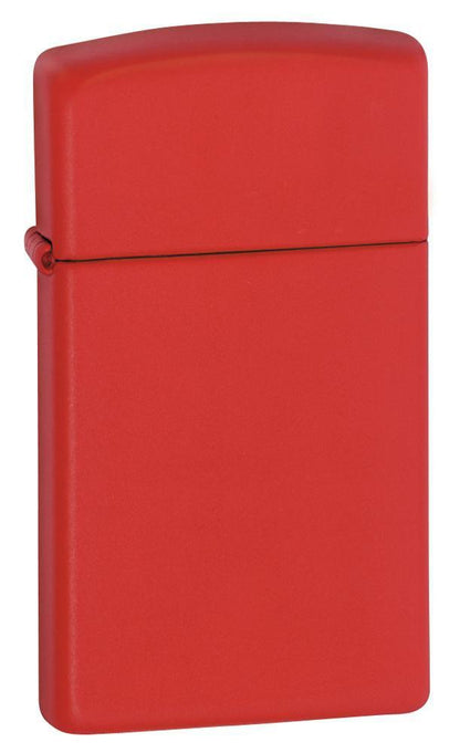 Zippo Lighter - Slim Red Matte - Lighter USA