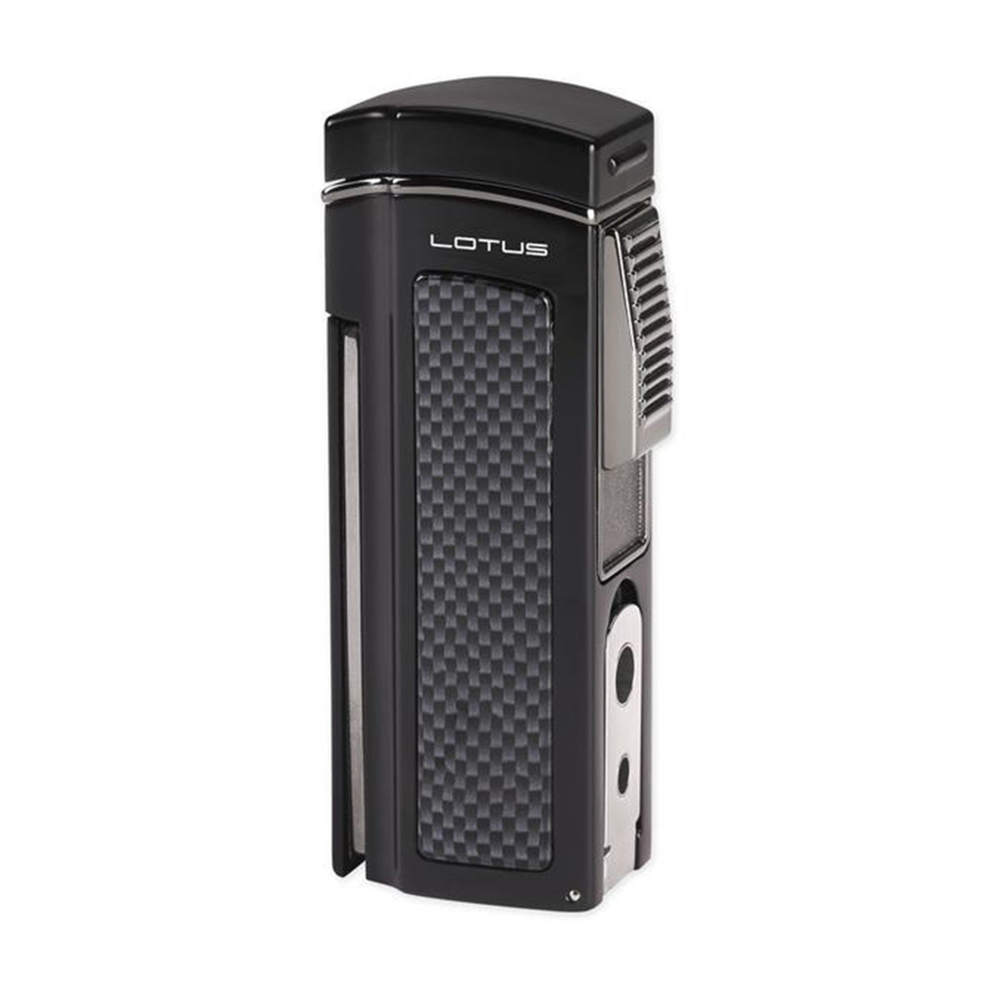 Lotus Dominator Quad Torch Table Lighter - Black Matte - Lighter USA