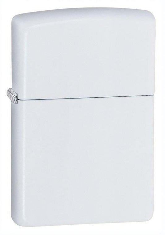 Zippo Lighter - Classic White Matte - Lighter USA