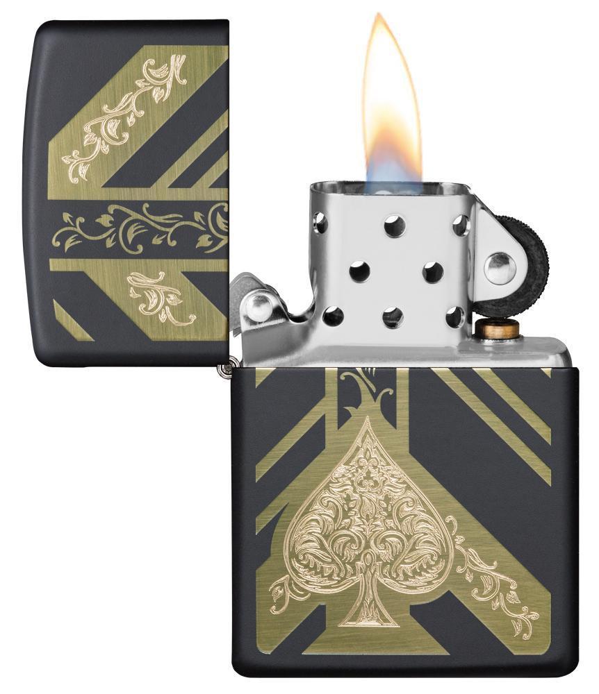 Zippo Lighter - Ace of Spades - Lighter USA