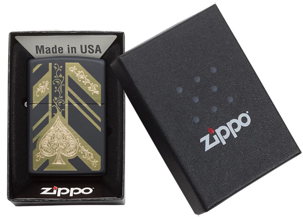 Zippo Lighter - Ace of Spades - Lighter USA