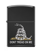 Zippo Lighter - Black Ice Don't Tread On Me - Lighter USA