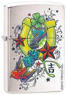 Zippo Lighter - As Luck Would Have It - Lighter USA