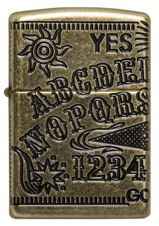 Zippo Lighter - Ouija Board Design - Lighter USA