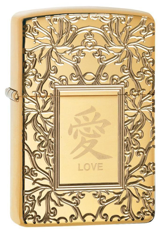 Zippo Lighter - Chinese Love - Lighter USA