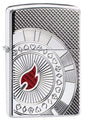 Zippo Lighter - Armor Poker Chip High Polish Chrome - Lighter USA