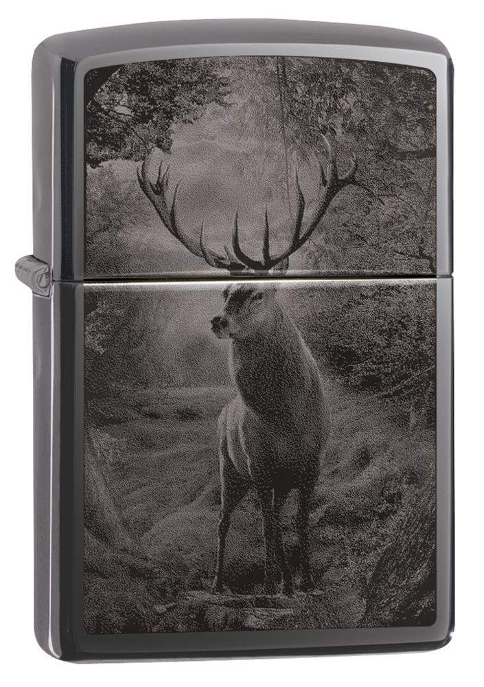 Zippo Lighter - Deer Black Ice - Lighter USA