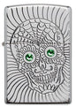 Zippo Lighter - Armor® Sugar Skull Design - Lighter USA