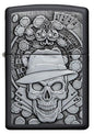 Zippo Lighter - Gambling Skull - Lighter USA