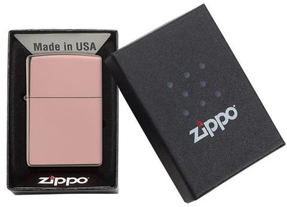 Zippo Lighter - Classic High Polish Rose Gold