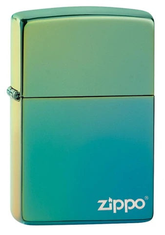 Zippo Lighter - Classic High Polish Teal w/ Zippo Logo Zippo Lighter - Classic High Polish Teal w/ Zippo Logo Zippo - Lighter USA