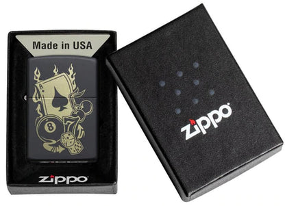 Zippo Lighter - Gambling w/ Luck Zippo Lighter - Gambling w/ Luck Zippo - Lighter USA