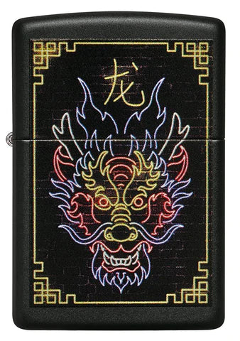 Zippo Lighter - Neon Dragon Zippo Lighter - Neon Dragon Zippo - Lighter USA