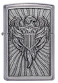 Zippo Lighter - Eagle Shield Emblem Design - Lighter USA