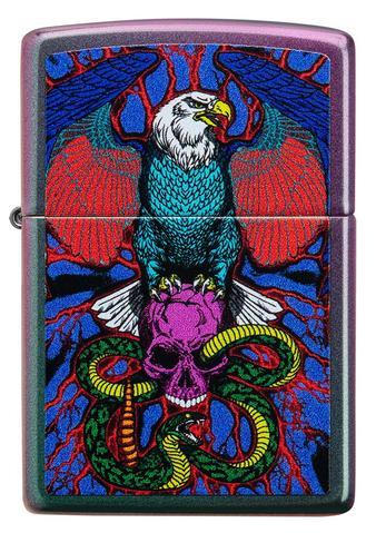 Zippo Lighter - Eagle, Snake, Skull Design - Lighter USA