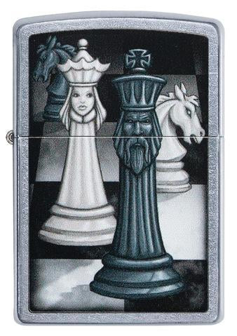 Zippo Lighter - Chess Game Design - Lighter USA