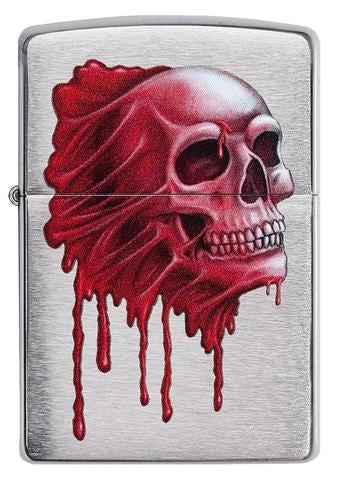 Zippo Lighter - Glory Skull Design - Lighter USA
