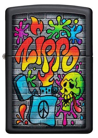 Zippo Lighter - Zippo Street Art Design - Lighter USA