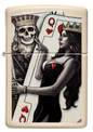 Zippo Lighter - Skull King Queen Beauty Zippo Lighter - Skull King Queen Beauty Zippo - Lighter USA