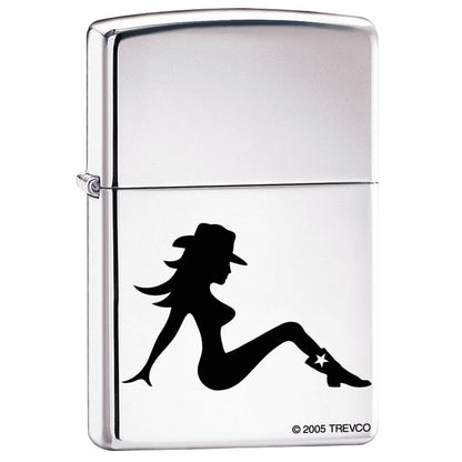 Zippo Lighter - Western Babe - Lighter USA