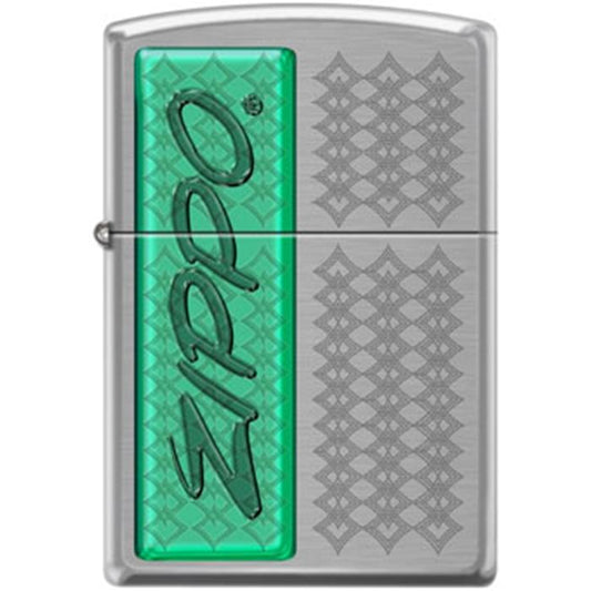 Zippo Lighter - Zippo Logo Rotary Engraving - Lighter USA