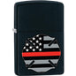 Zippo Lighter - Thin Red Line Cross - Lighter USA