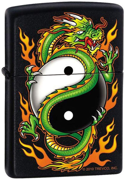 Zippo Lighter - Yin Yang Dragon - Lighter USA