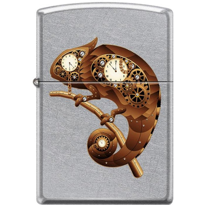 Zippo Lighter -Steampunk Chameleon - Lighter USA